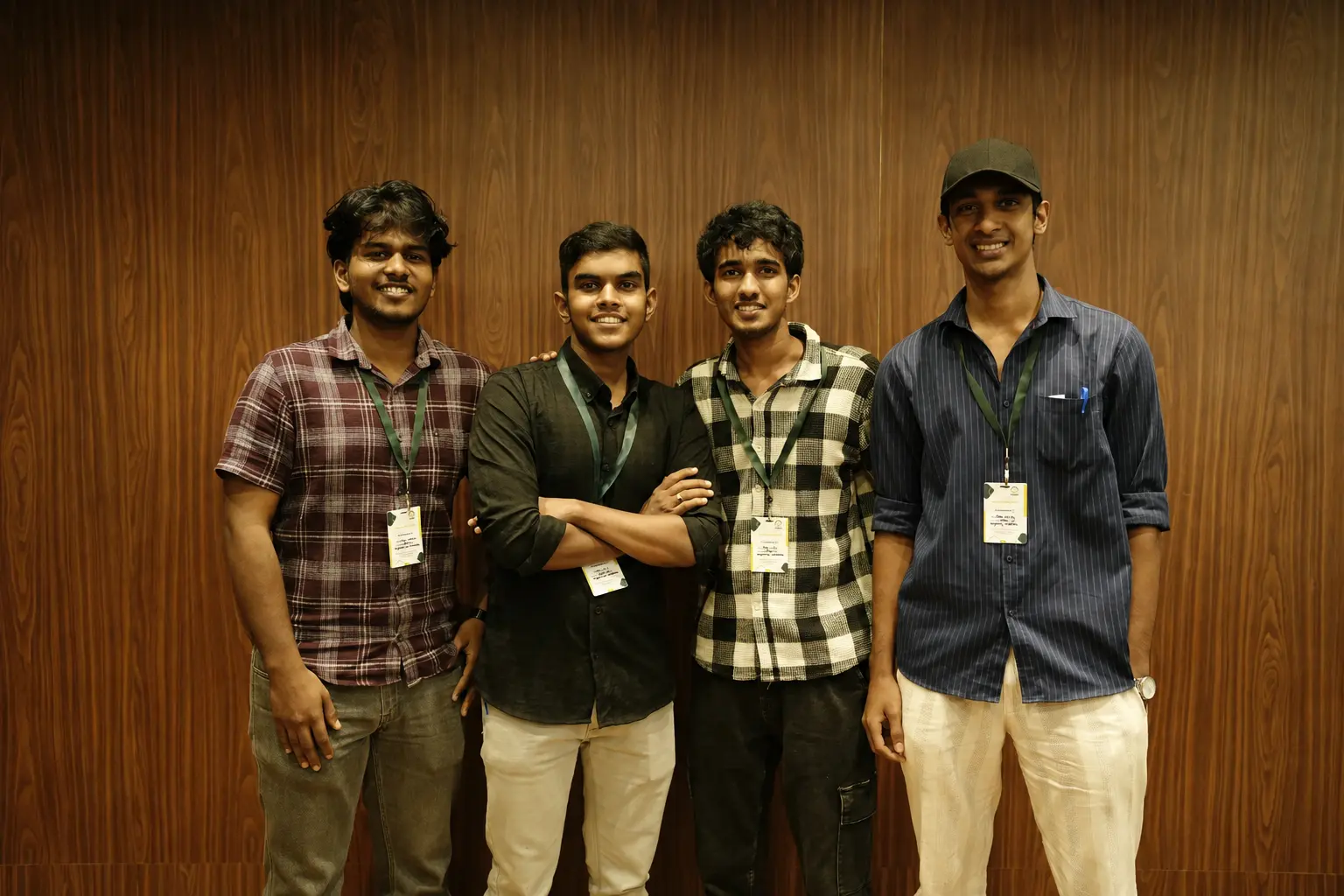 Team at event